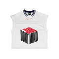 J M B Loose Sleeveless Mesh T-Shirt