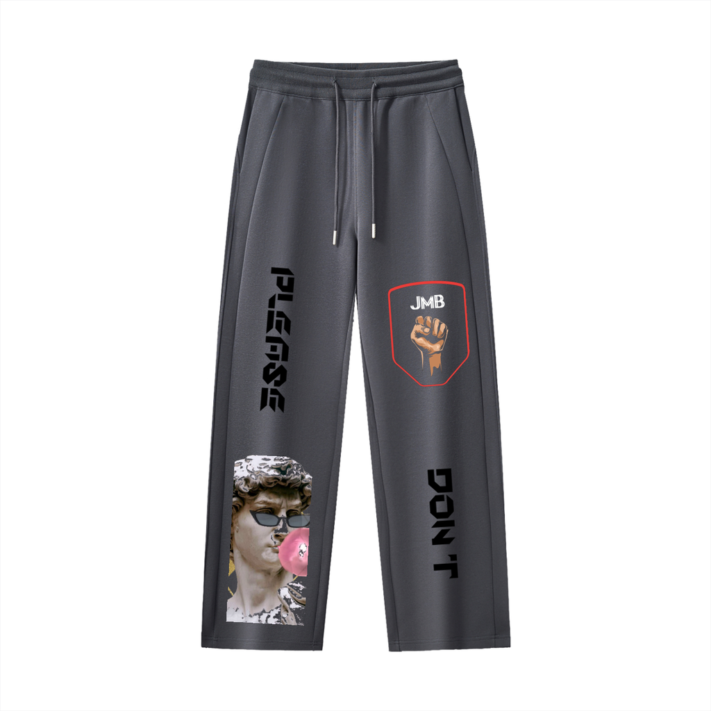 J M B Essential Drawstring Straight-Leg Sweatpants