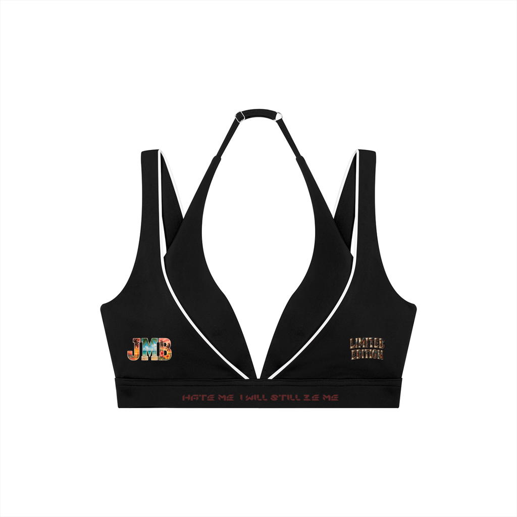 J M B Women’s Halter Neck Yoga Sports Bra