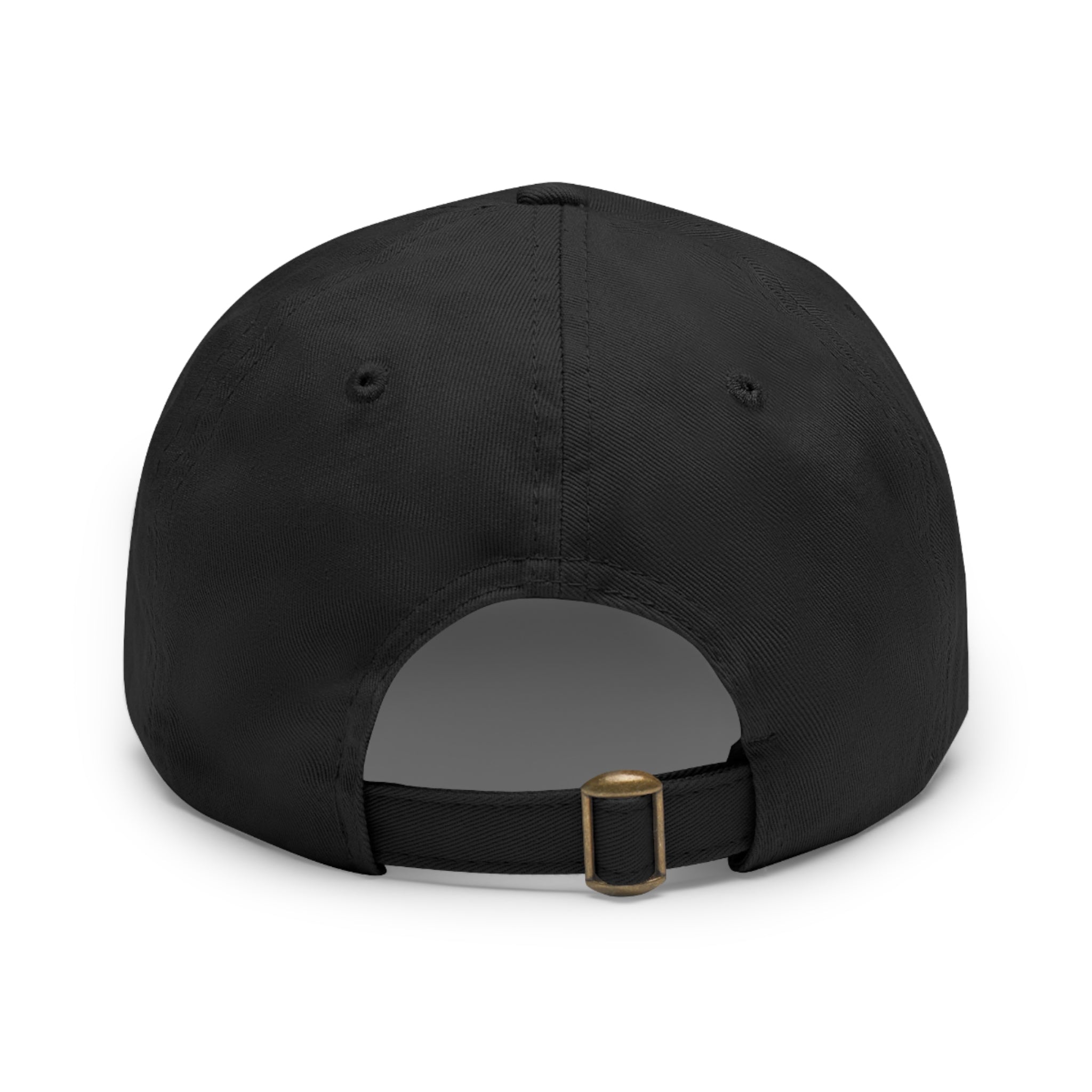 J M B Leather Patch Hat — Raised Fist JMB brand Emblem