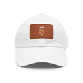 J M B Leather Patch Hat — Raised Fist JMB brand Emblem
