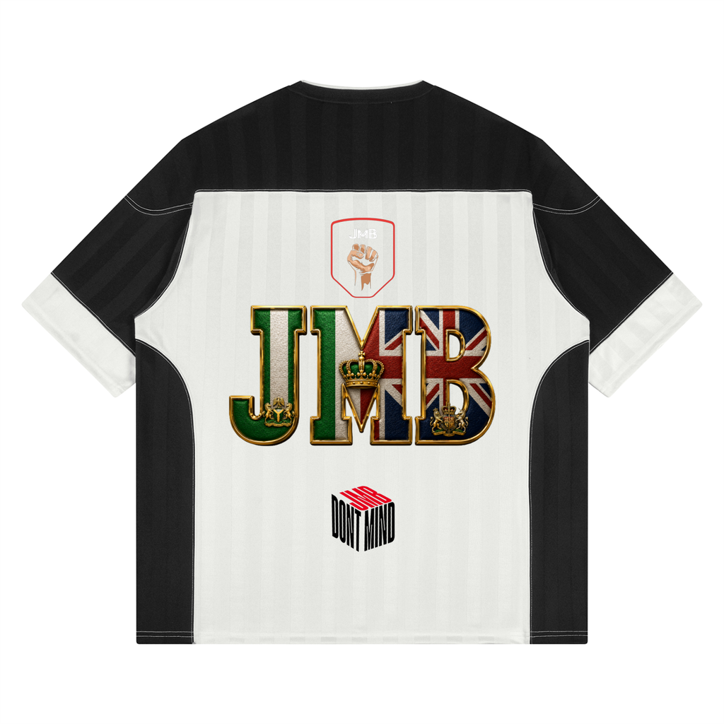J M B HYBRID Unisex Striped Raglan Jersey