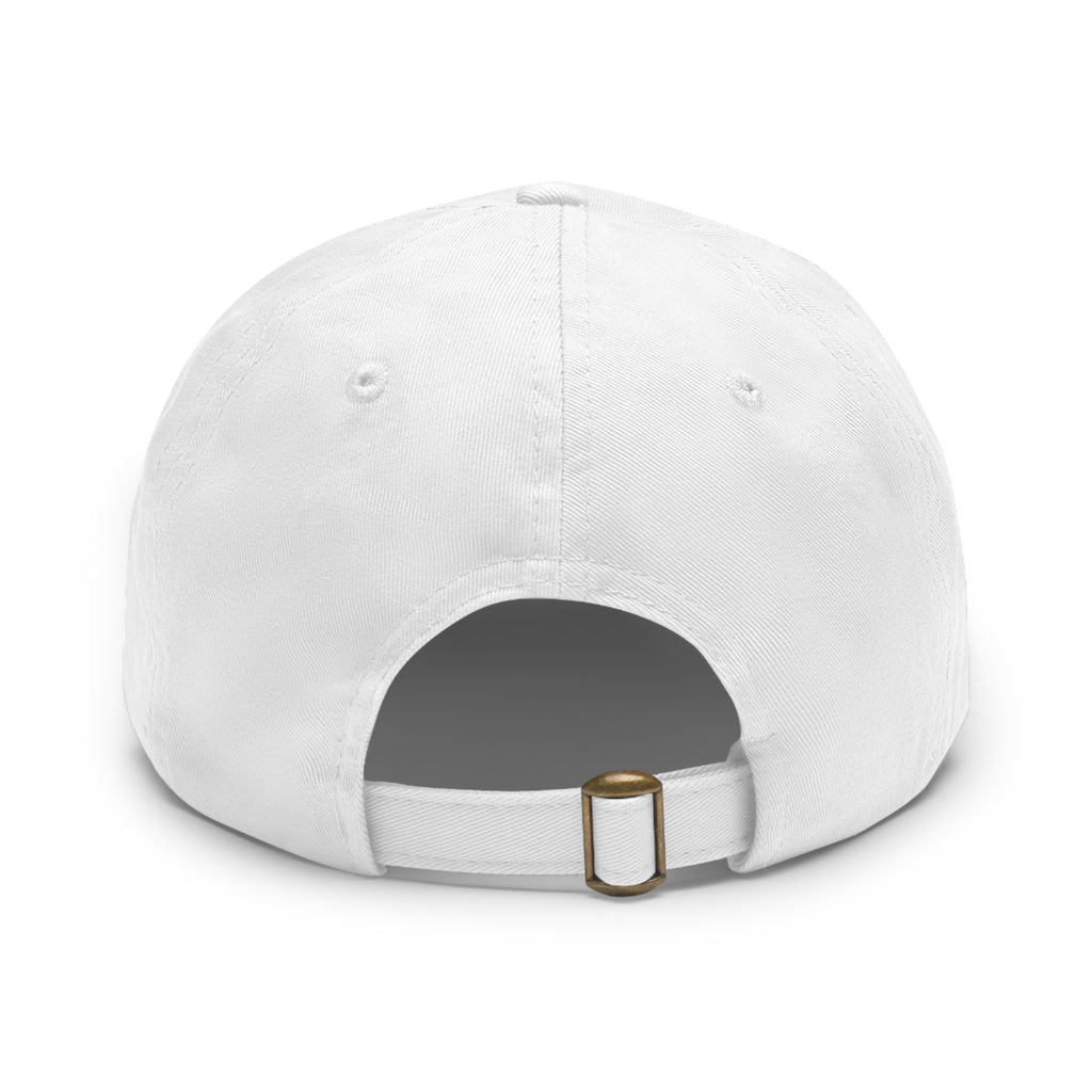 J M B Leather Patch Hat — Raised Fist JMB brand Emblem