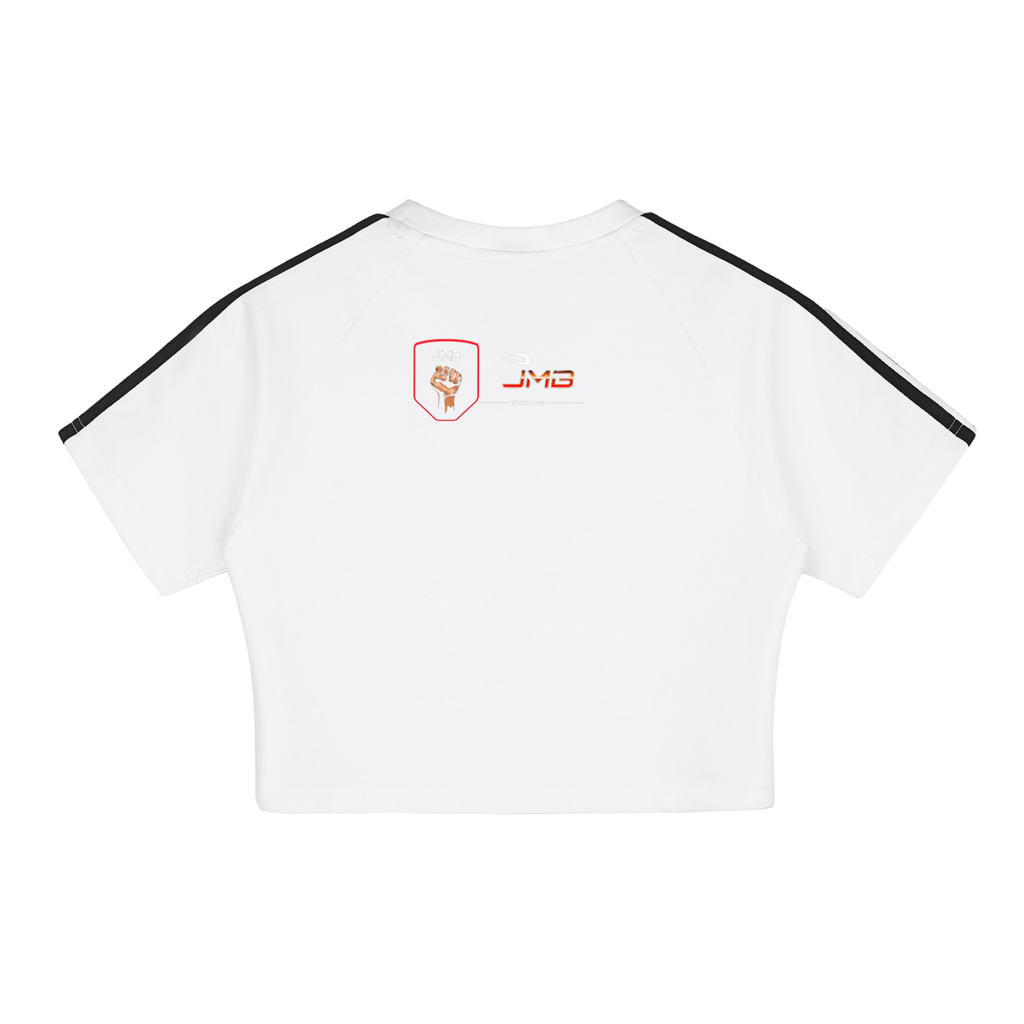 J M B Taped Cooling Crop Top