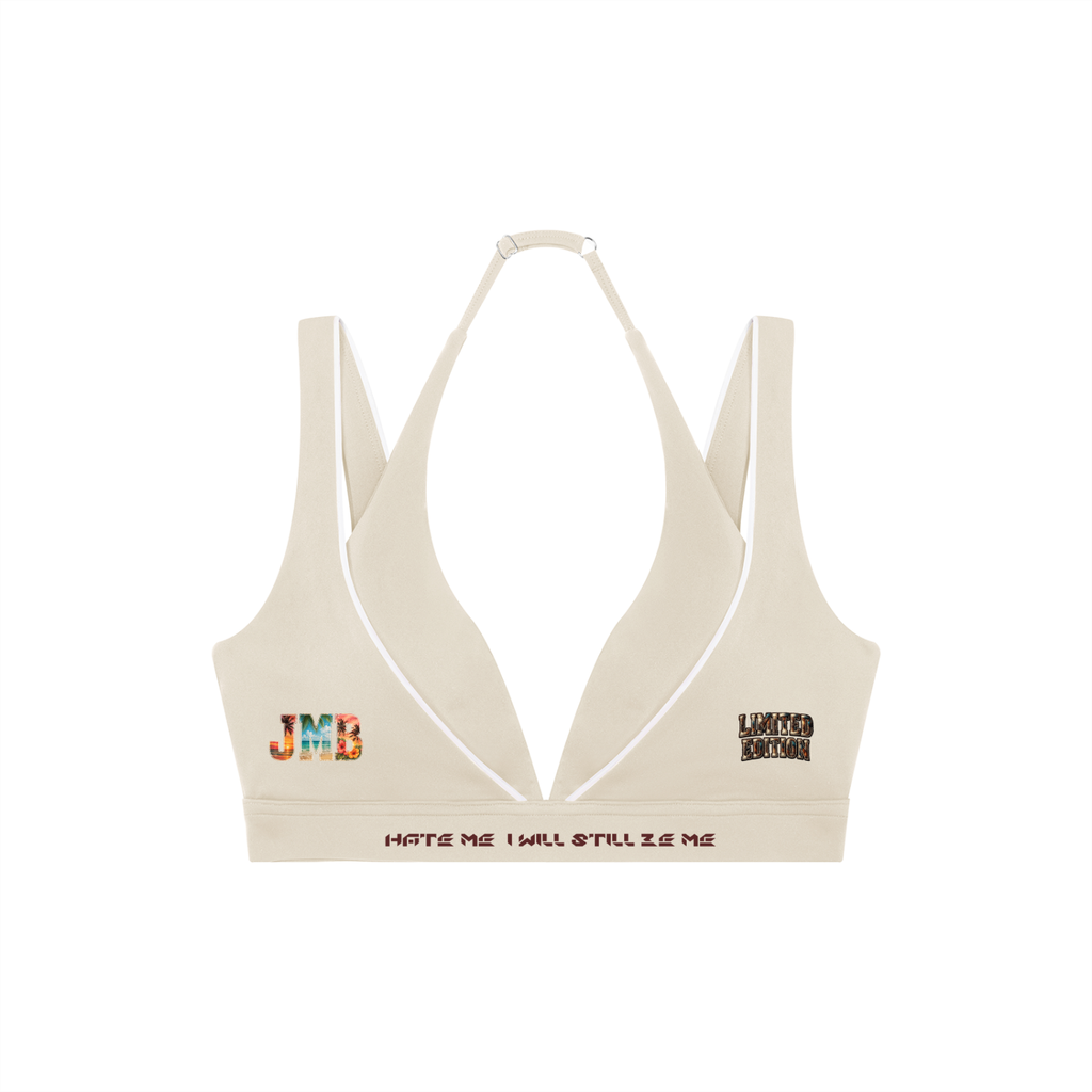 J M B Women’s Halter Neck Yoga Sports Bra