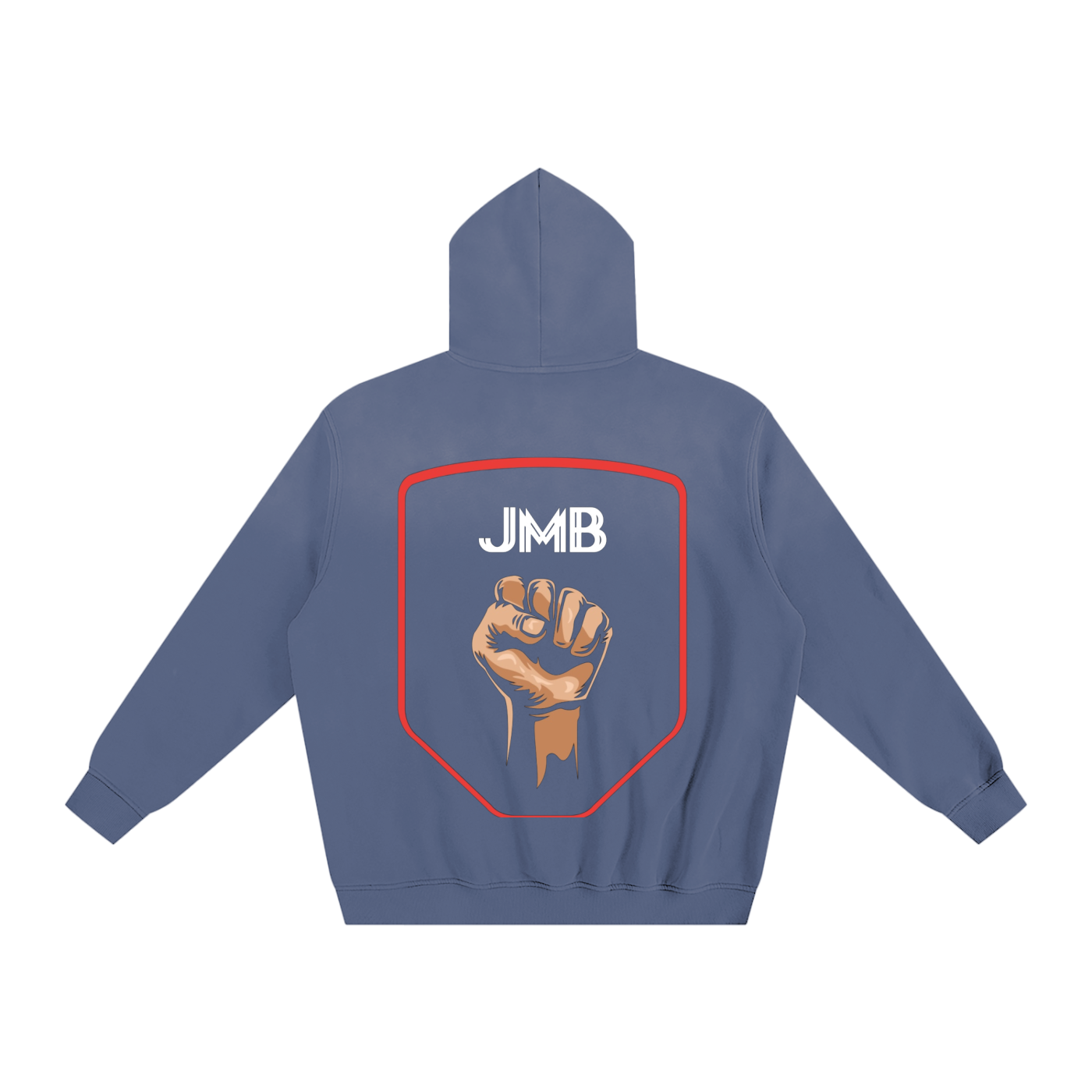 J M B Sunfade Fleeced Hoodie