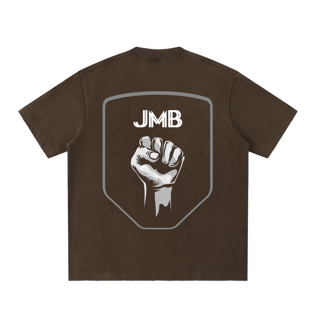 J M B  Vintage Frayed T-Shirt