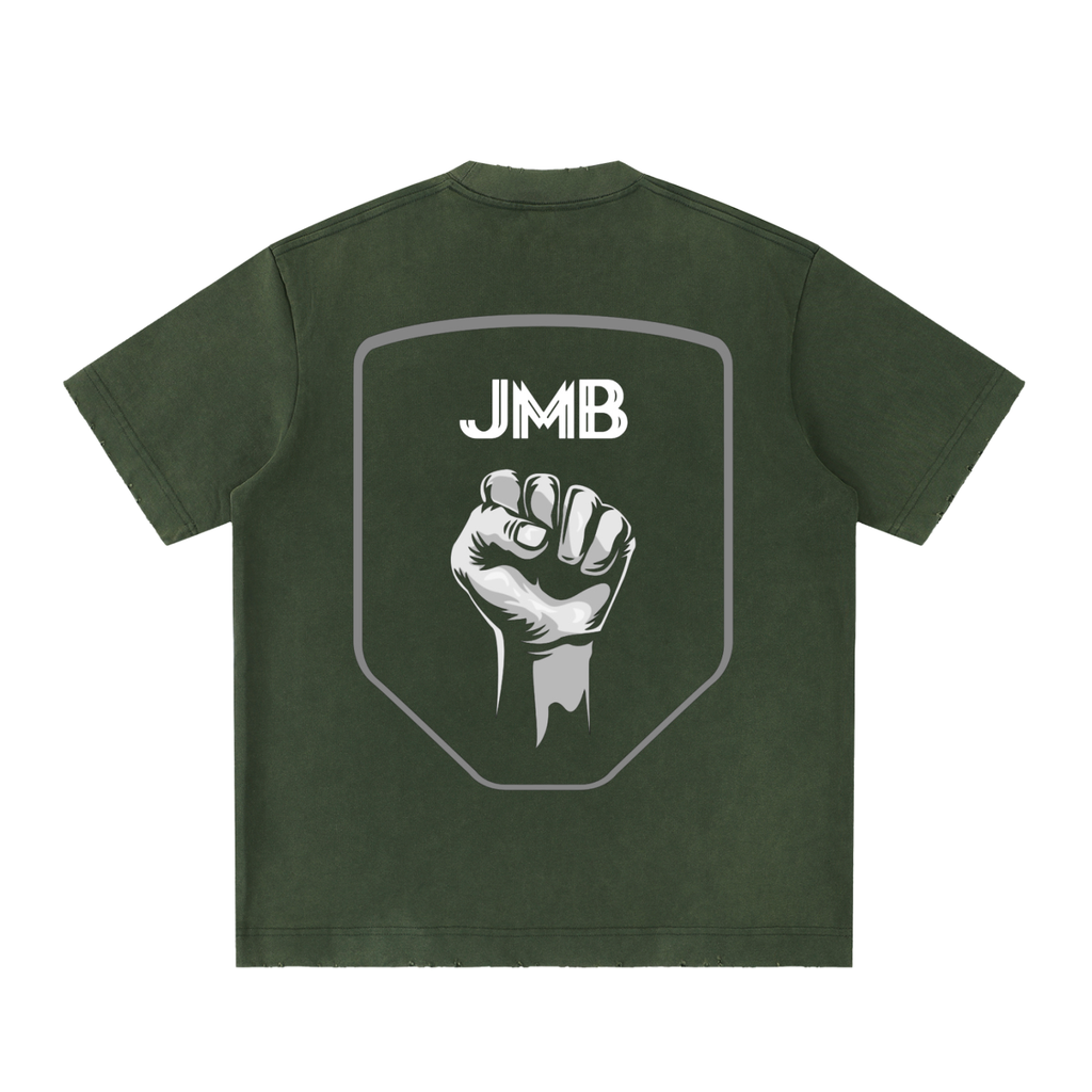 J M B  Vintage Frayed T-Shirt
