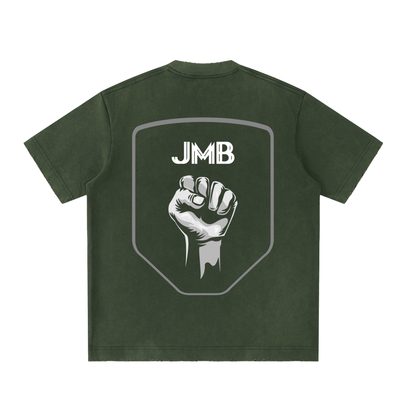 J M B  Vintage Frayed T-Shirt