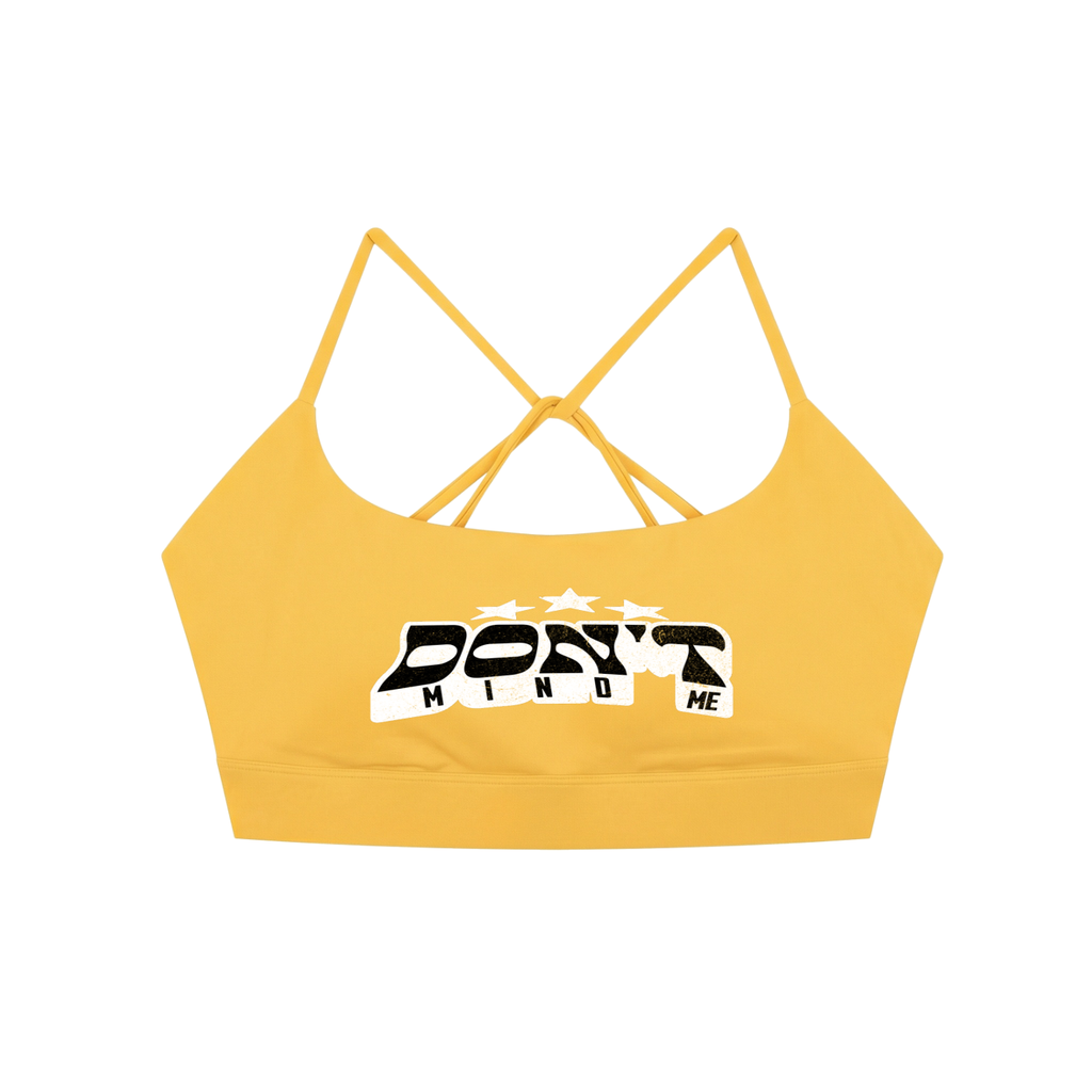 J M B Criss Cross Yoga Sports Bra