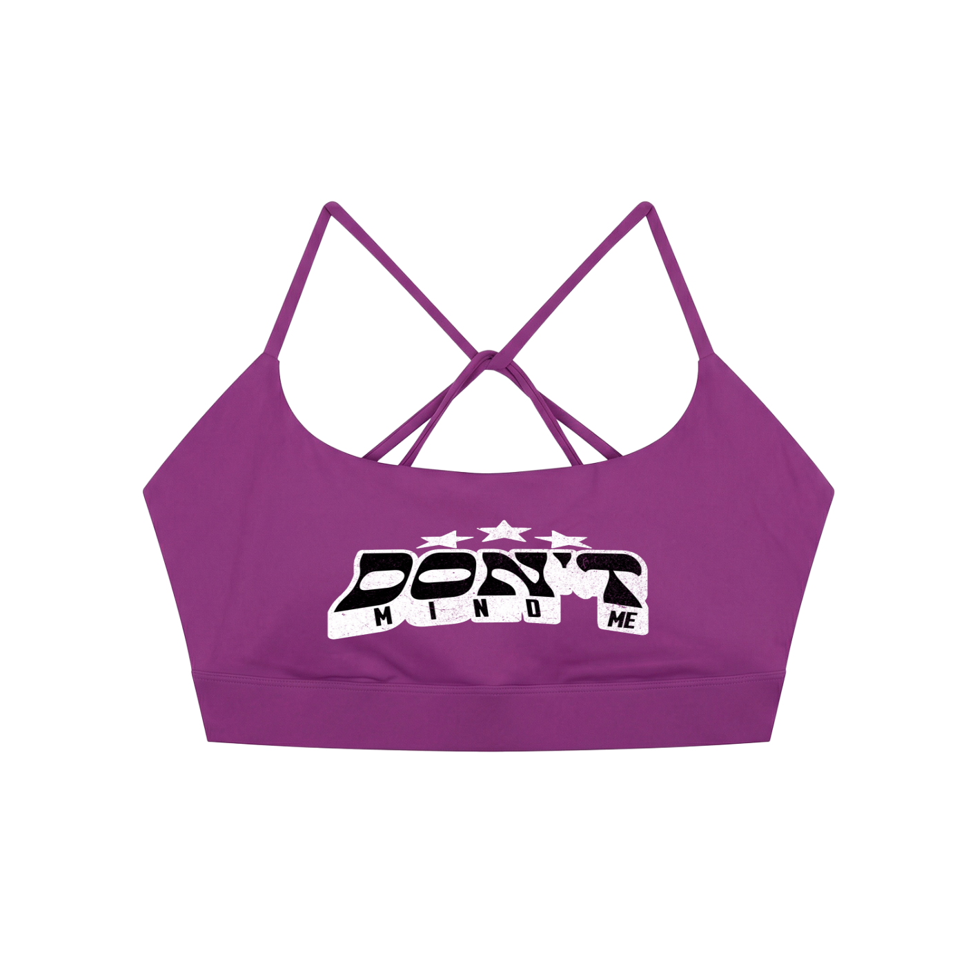 J M B Criss Cross Yoga Sports Bra