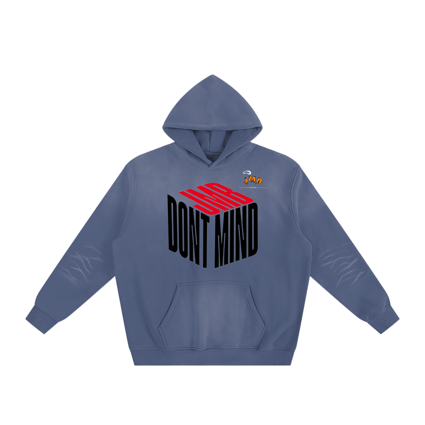 J M B Sunfade Fleeced Hoodie