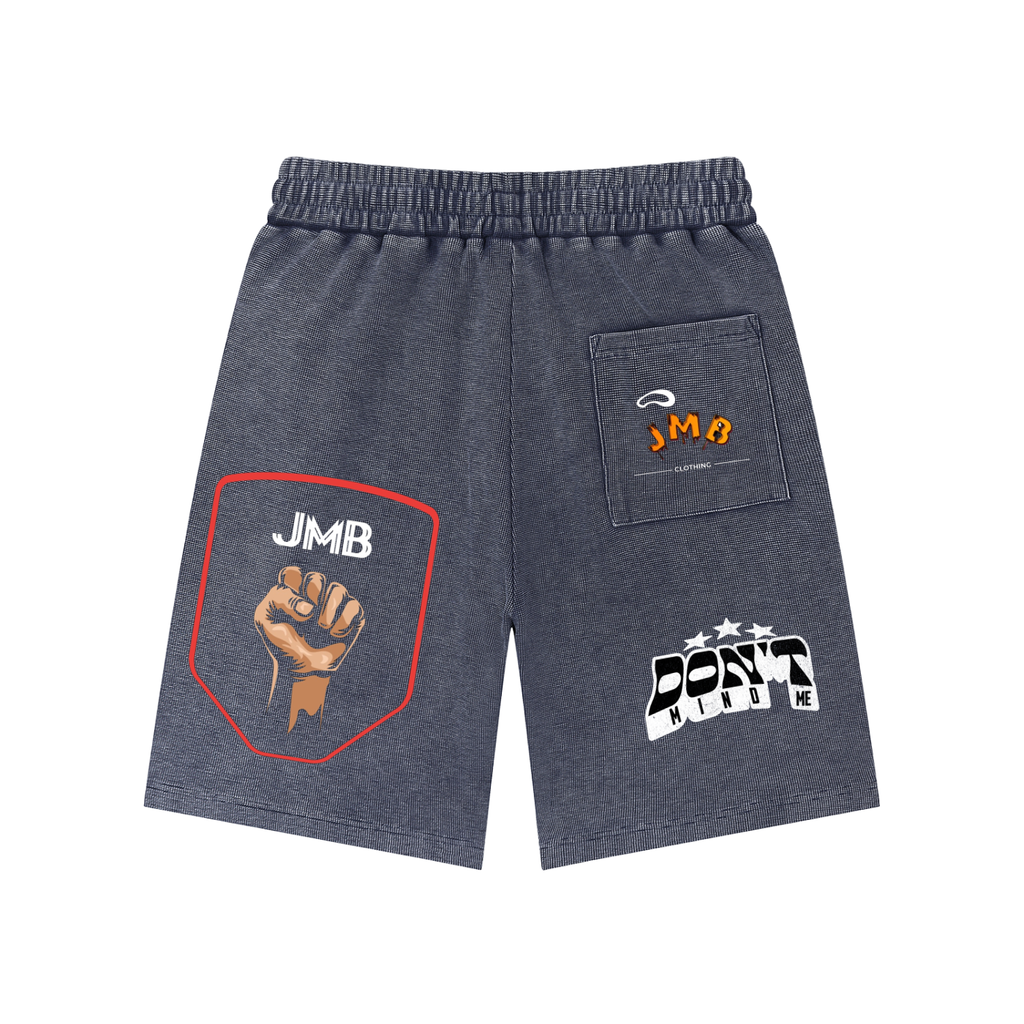 J M B Mineral Waffle Knit Shorts