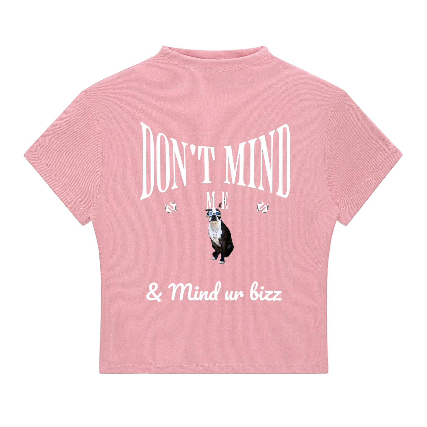 JM B Slim Fit Mock Neck T-Shirt