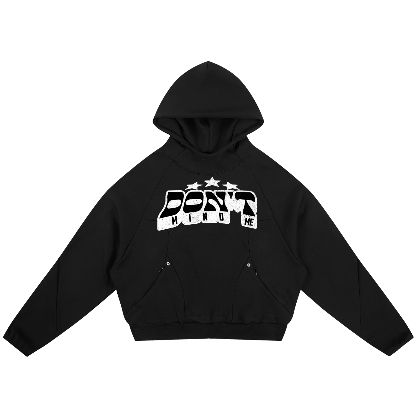 J M B Curved Panel Raglan Hoodie