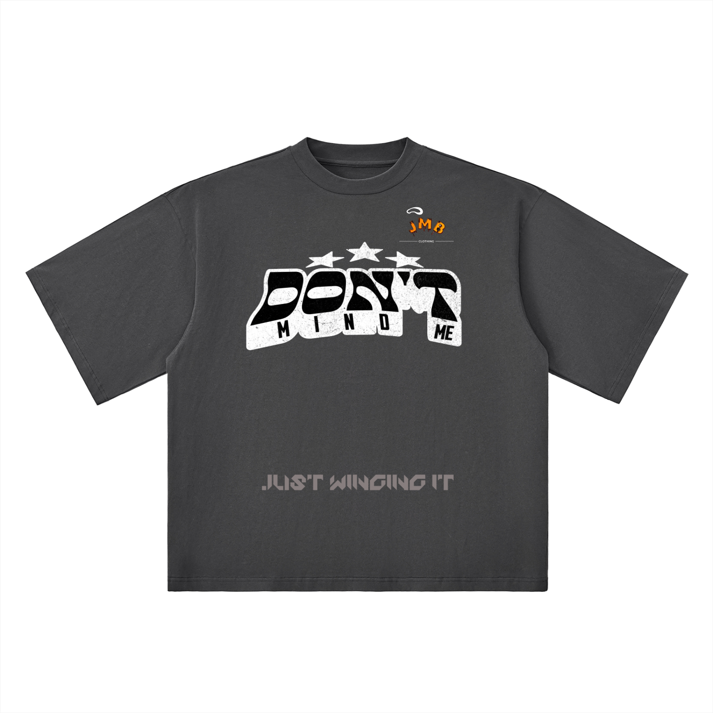 J M B Oversized Drop Shoulder T-Shirt