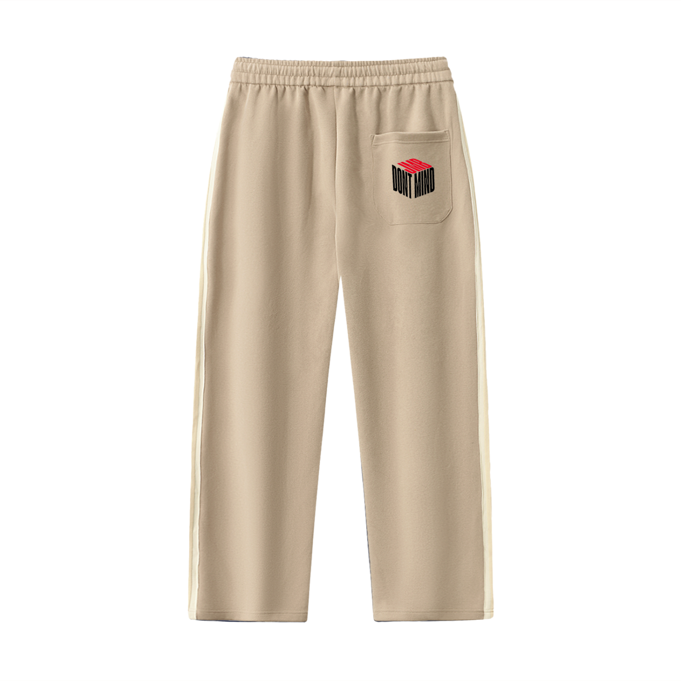 J M B Contrast Side-Stripe Straight-Leg  Pants