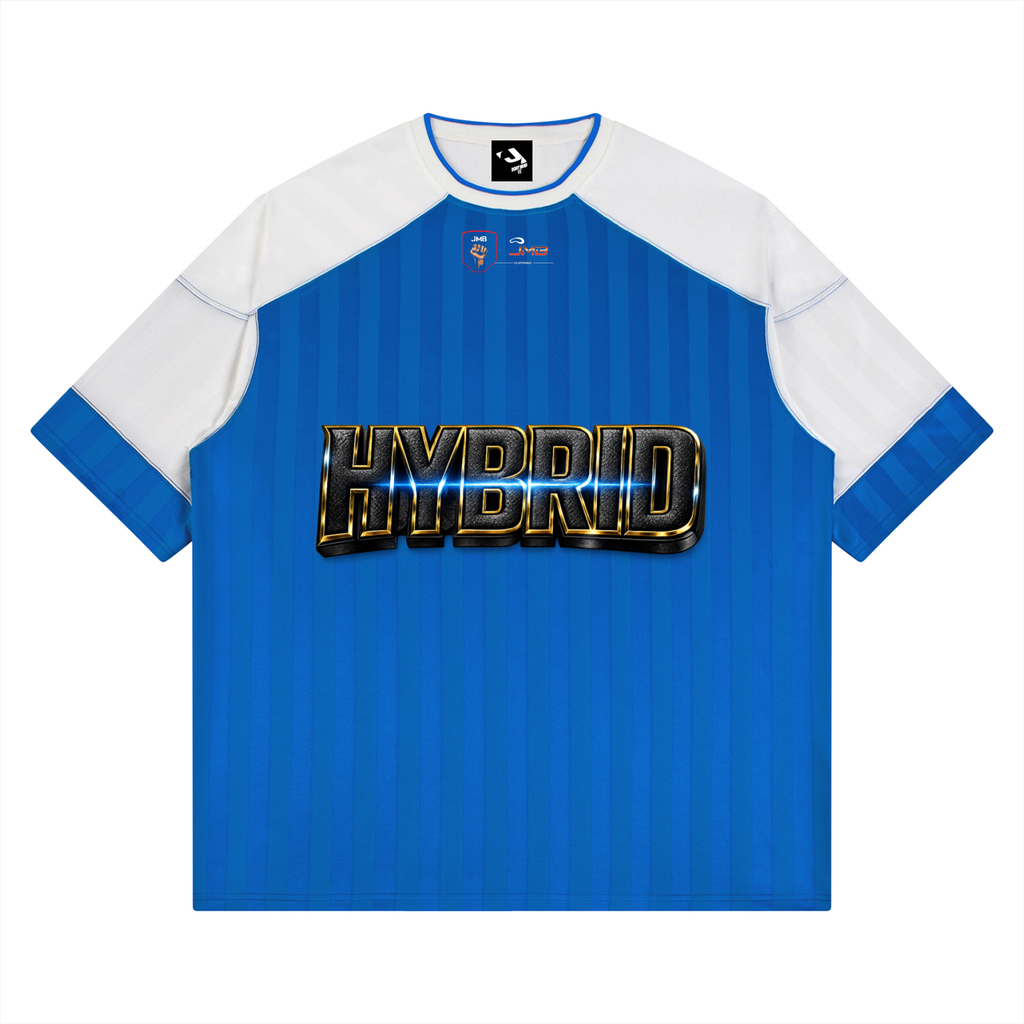 J M B HYBRID Unisex Striped Raglan Jersey
