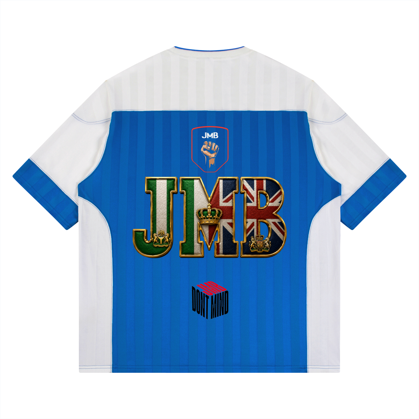J M B HYBRID Unisex Striped Raglan Jersey