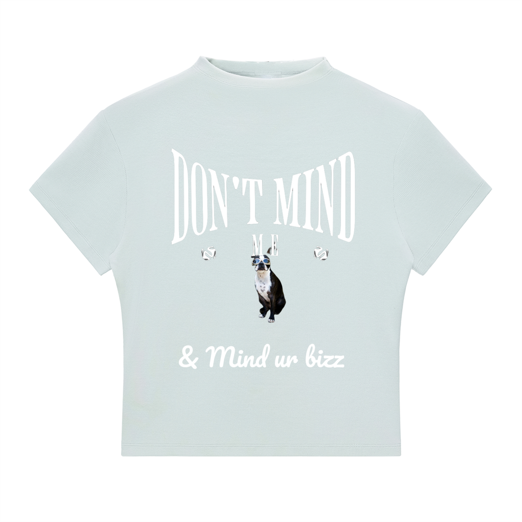 JM B Slim Fit Mock Neck T-Shirt