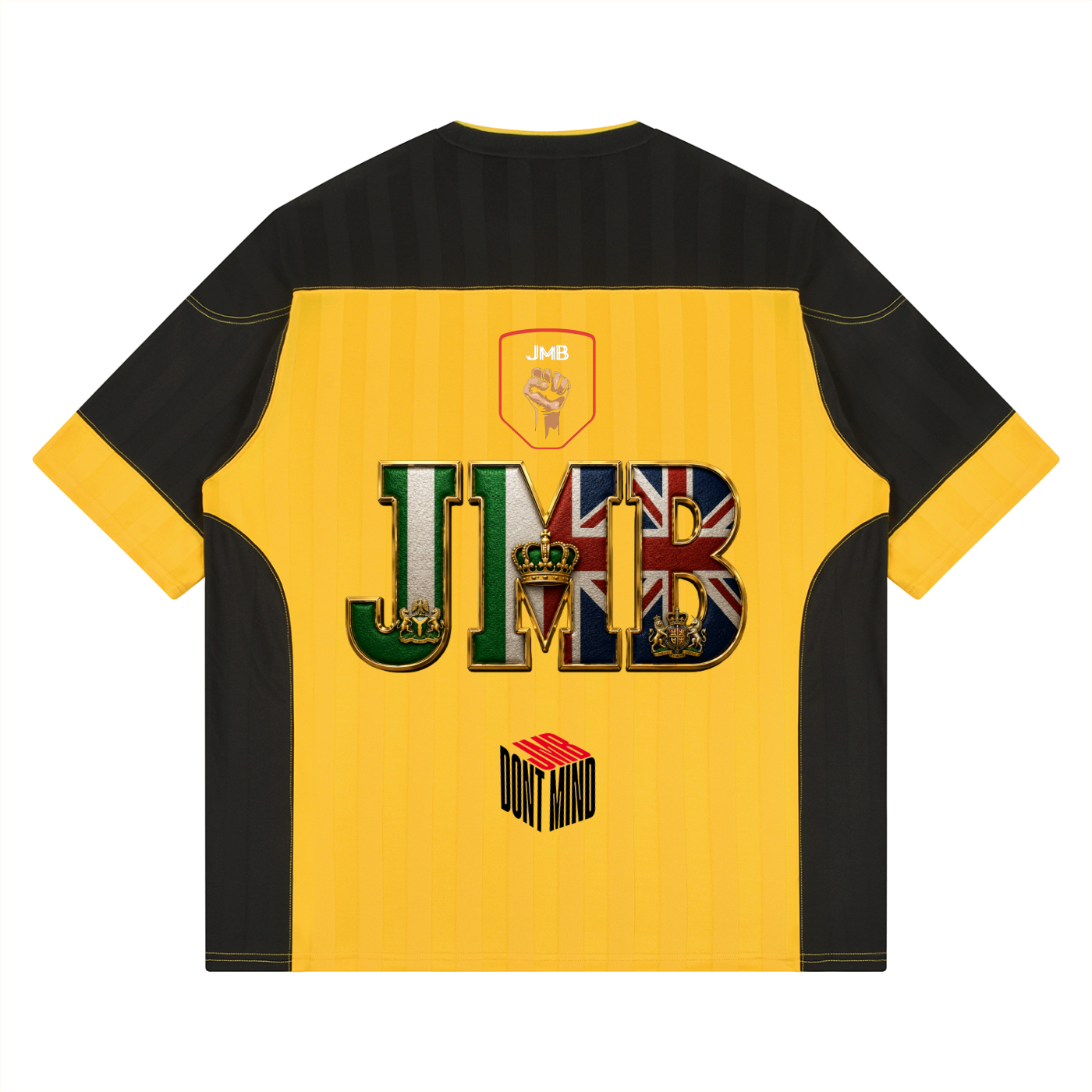 J M B HYBRID Unisex Striped Raglan Jersey