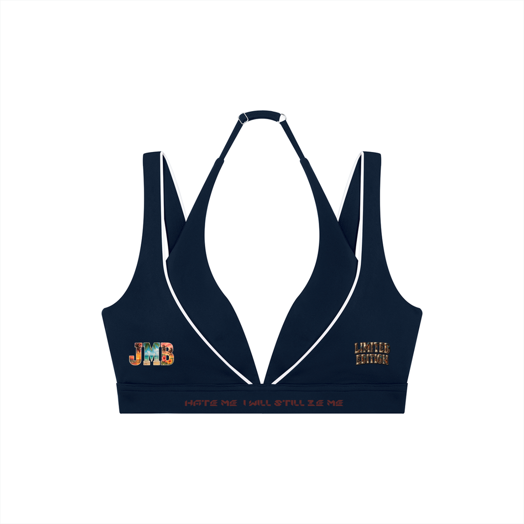 J M B Women’s Halter Neck Yoga Sports Bra