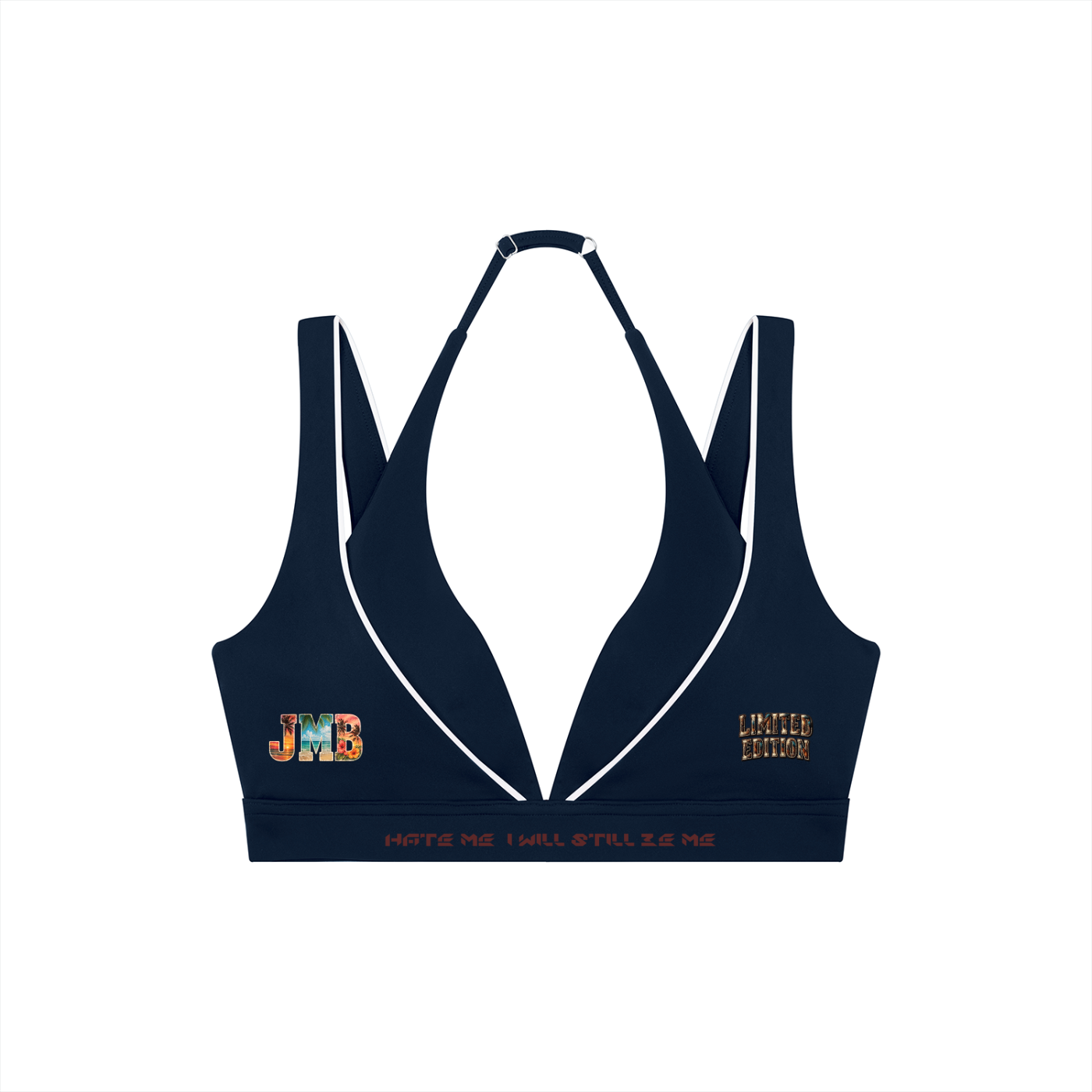J M B Women’s Halter Neck Yoga Sports Bra