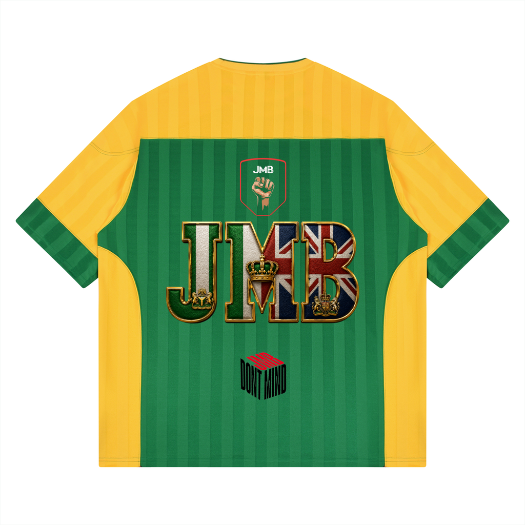 J M B HYBRID Unisex Striped Raglan Jersey