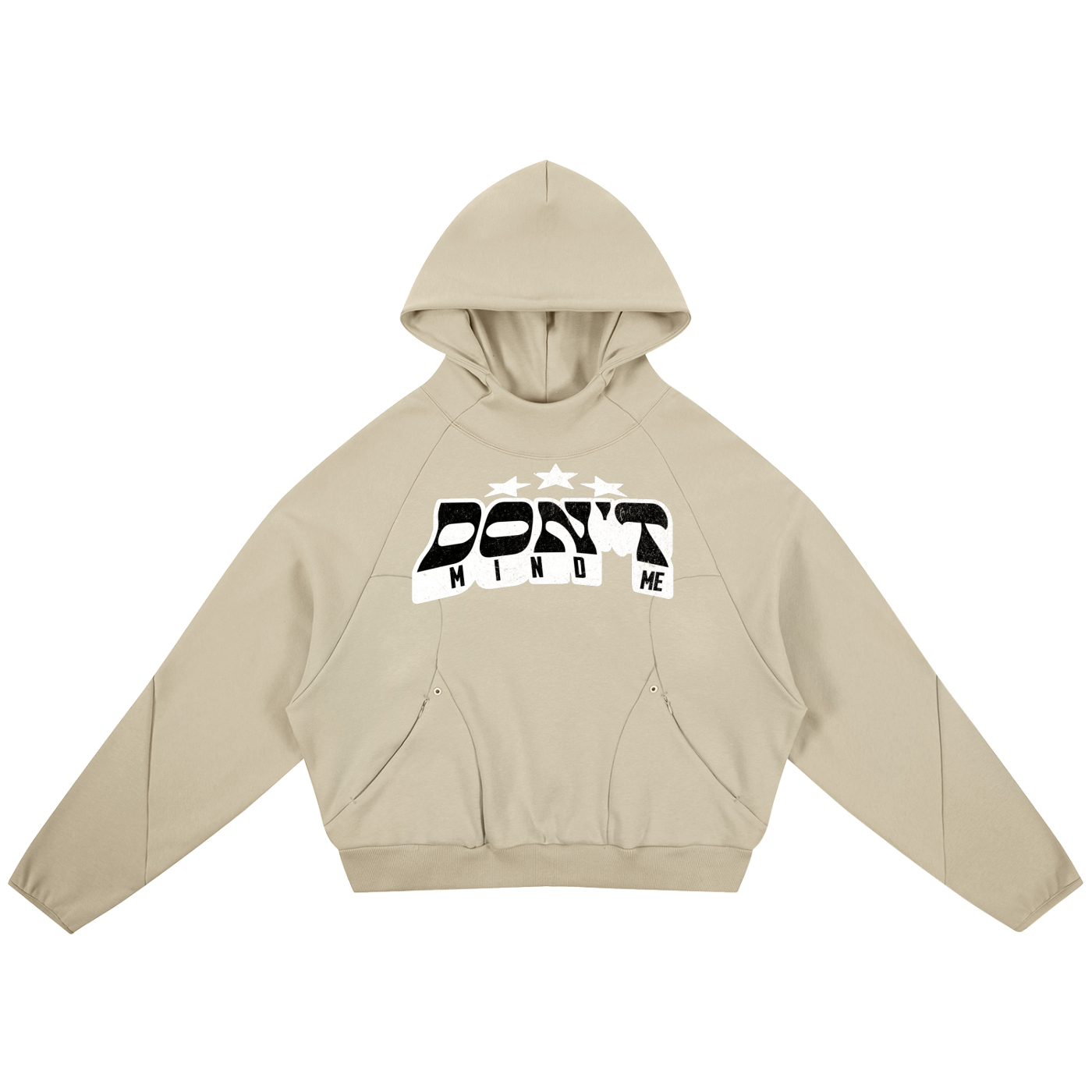 J M B Curved Panel Raglan Hoodie