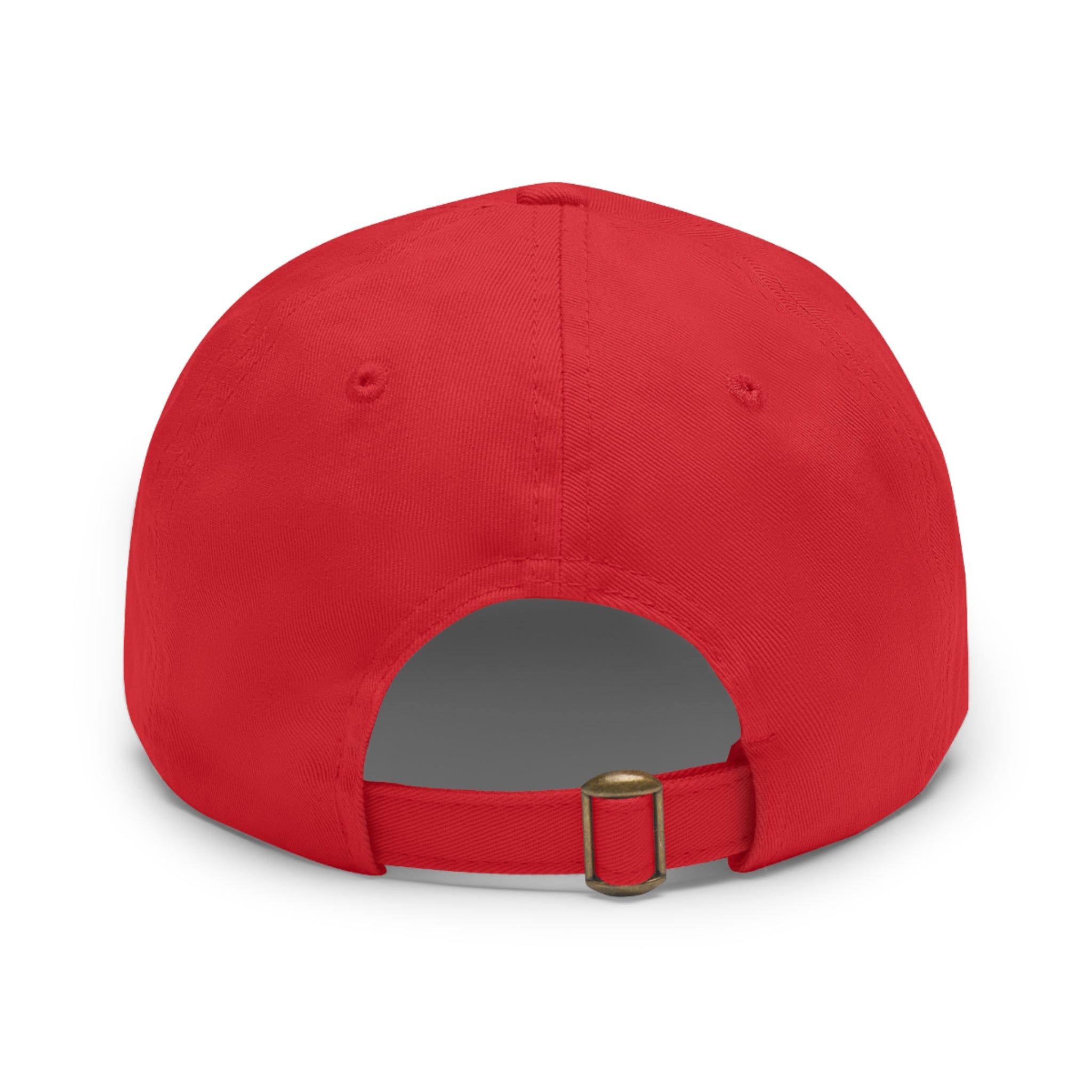 J M B Leather Patch Hat — Raised Fist JMB brand Emblem