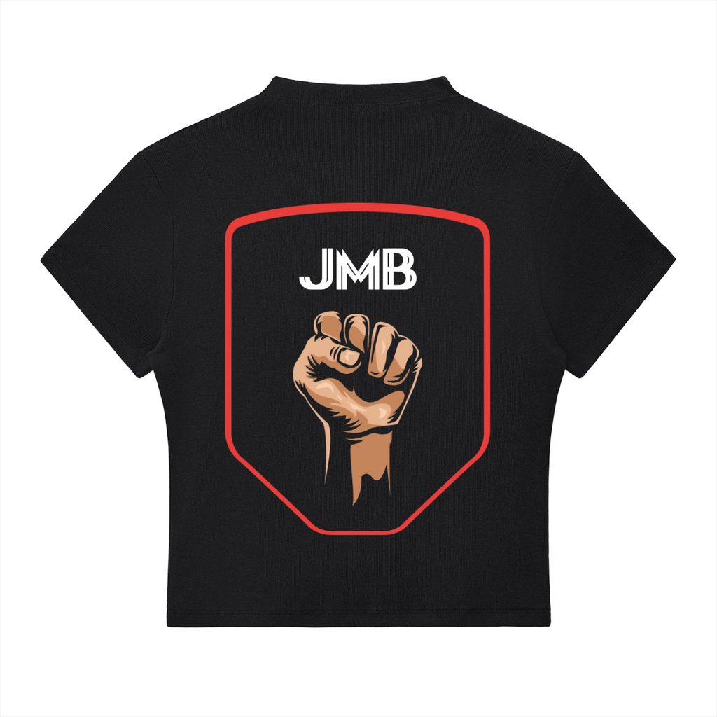 JM B Slim Fit Mock Neck T-Shirt