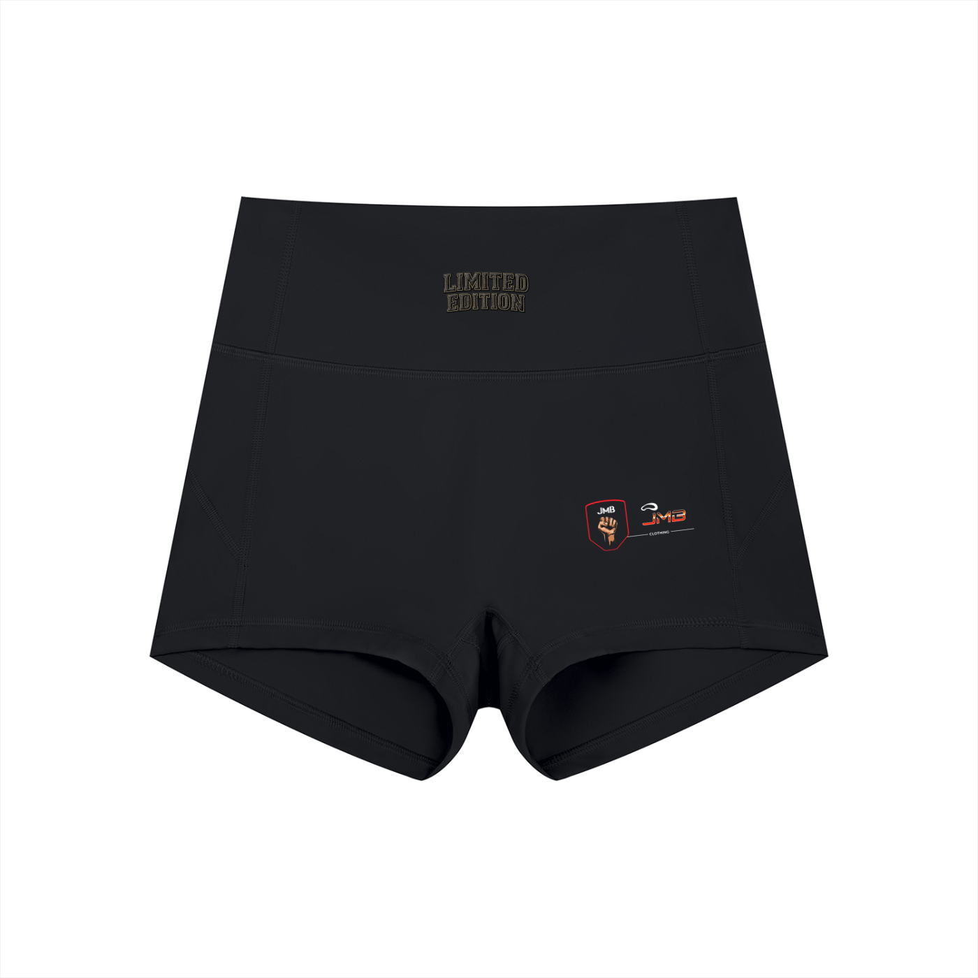 J M B Women’s High-Waist Yoga Shorts