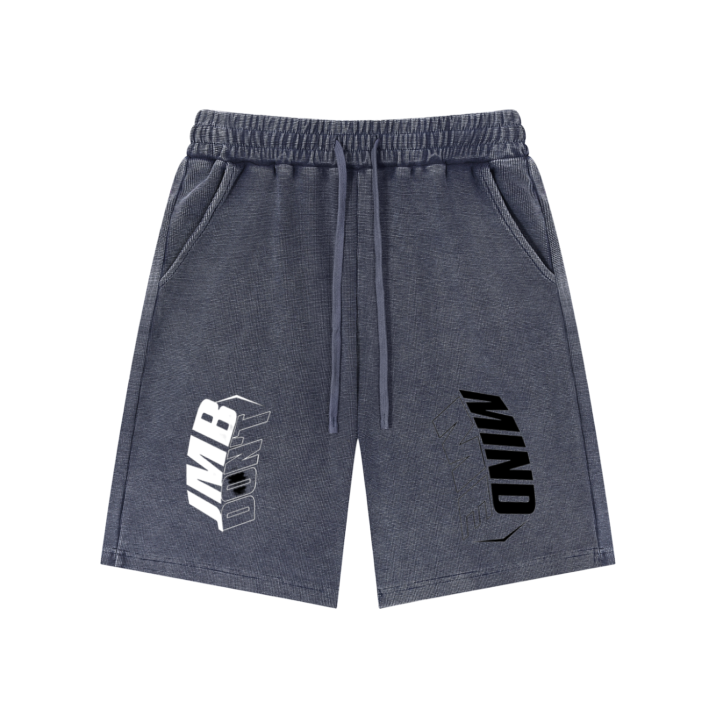 J M B Mineral Waffle Knit Shorts