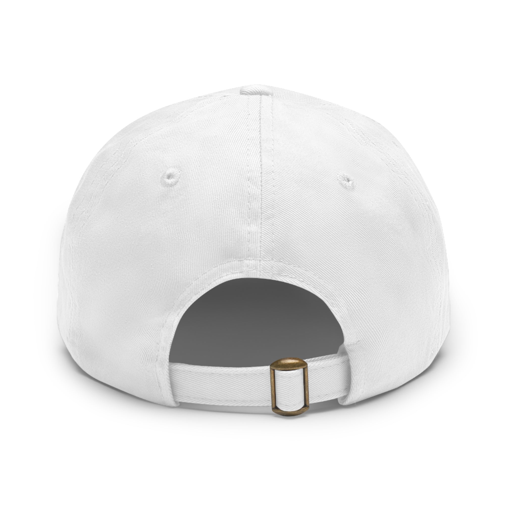 J M B Leather Patch Hat — Raised Fist JMB brand Emblem