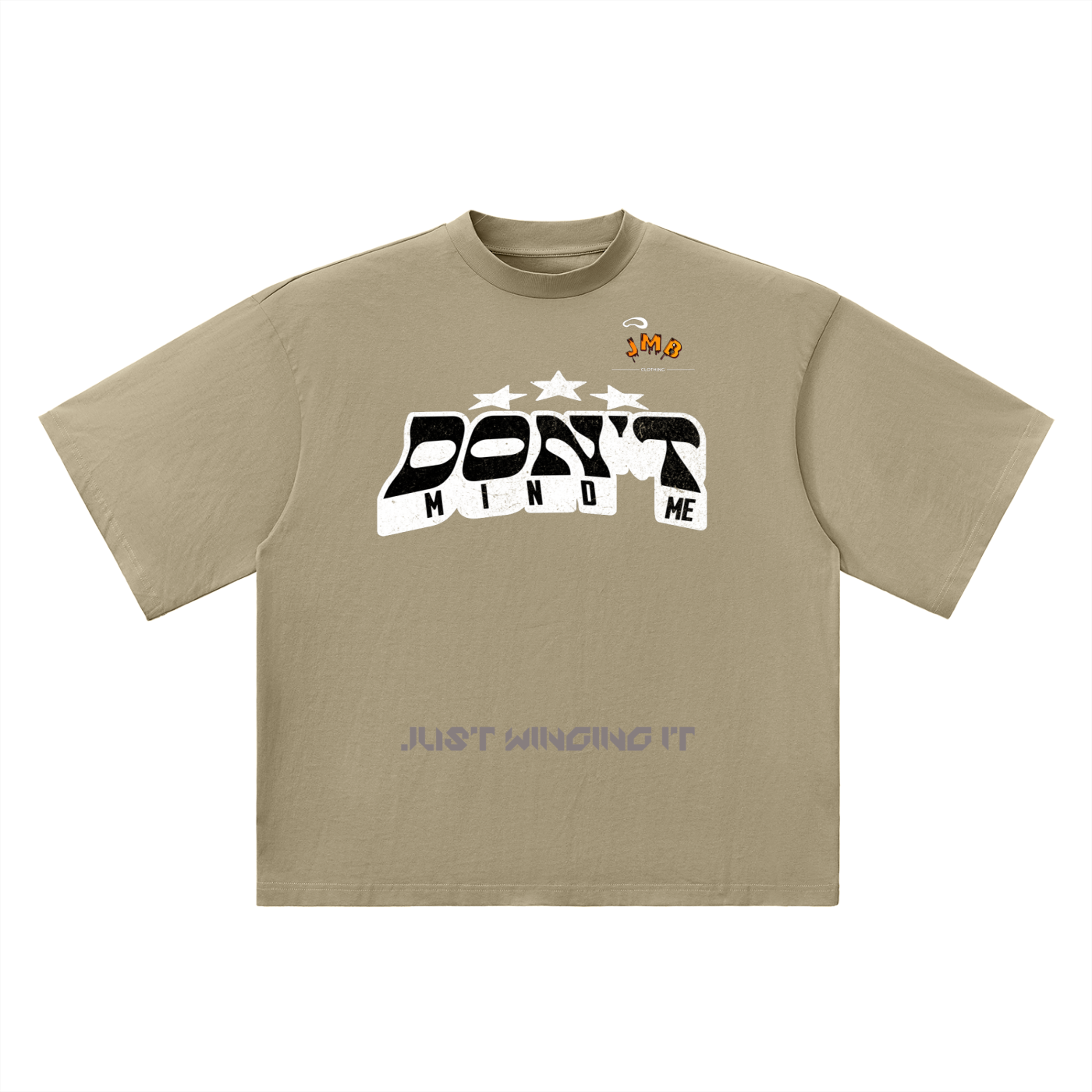 J M B Oversized Drop Shoulder T-Shirt