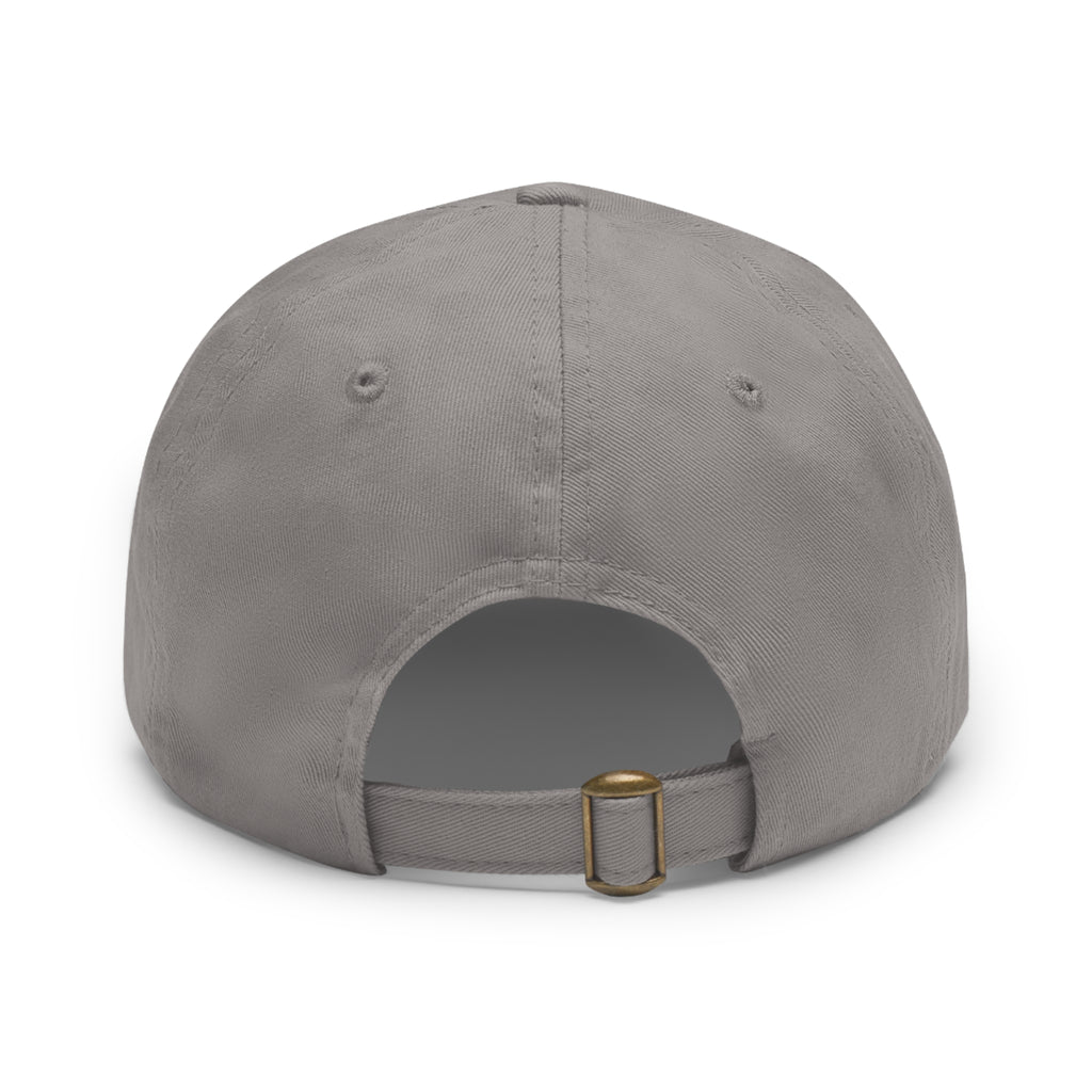 J M B Leather Patch Hat — Raised Fist JMB brand Emblem