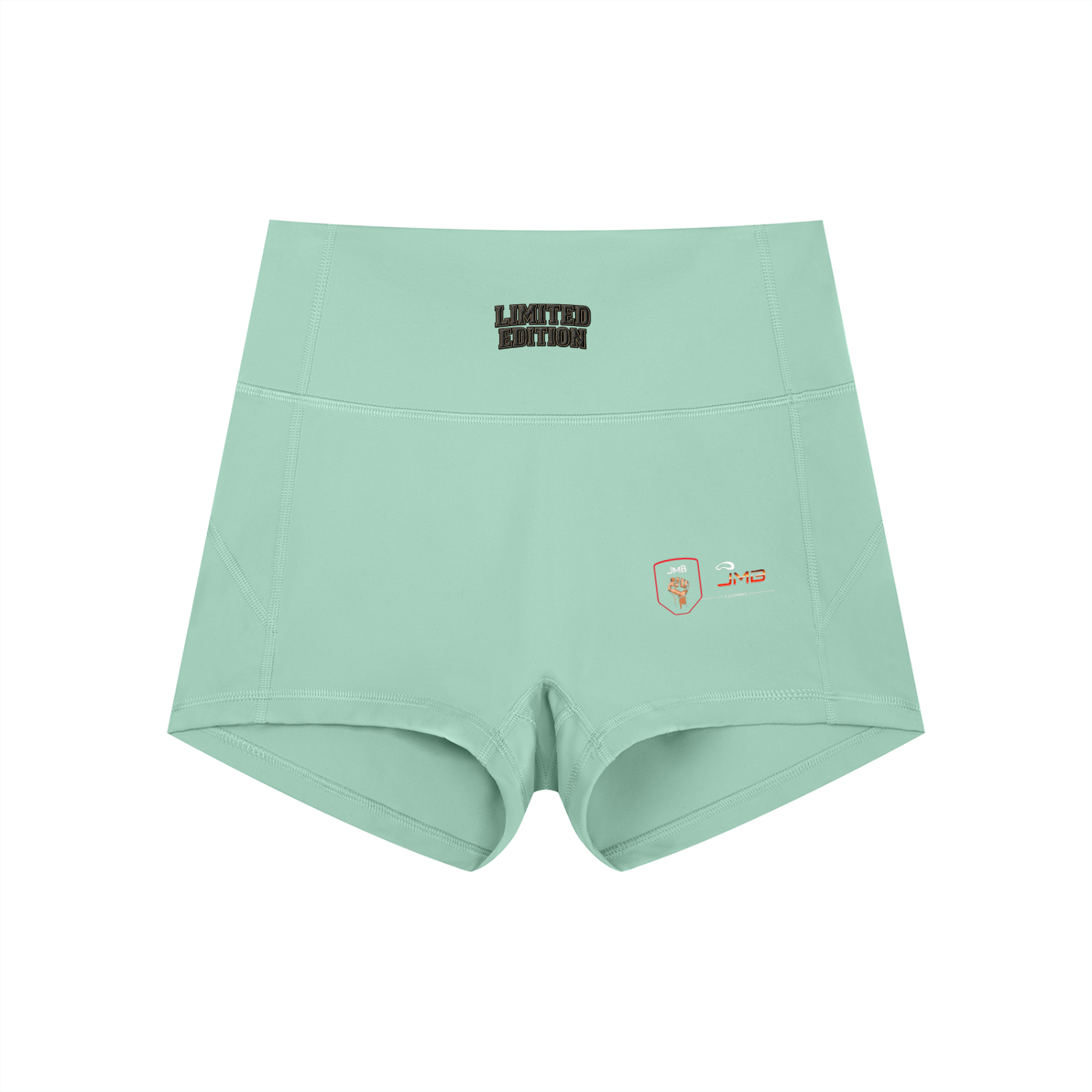 J M B Women’s High-Waist Yoga Shorts