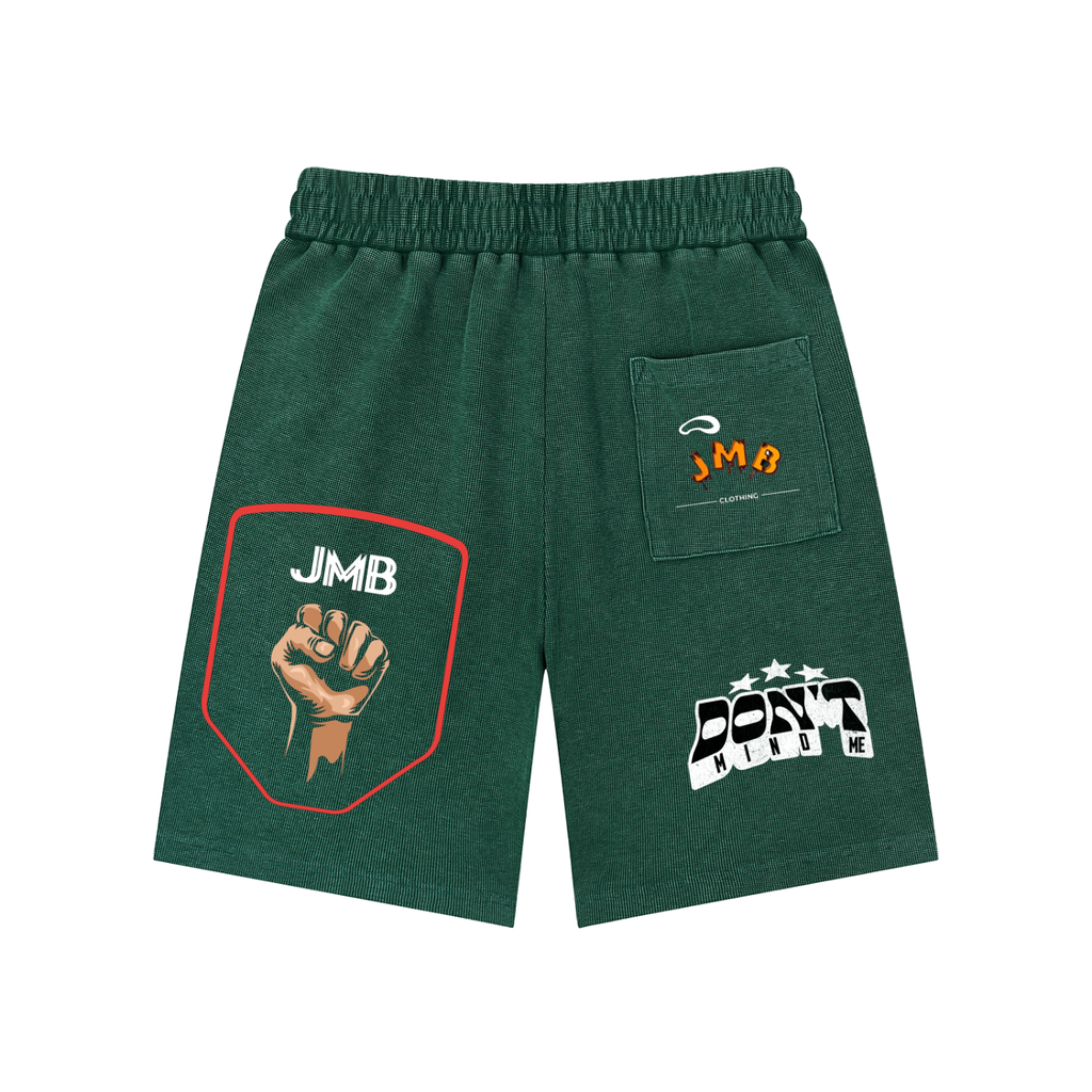 J M B Mineral Waffle Knit Shorts