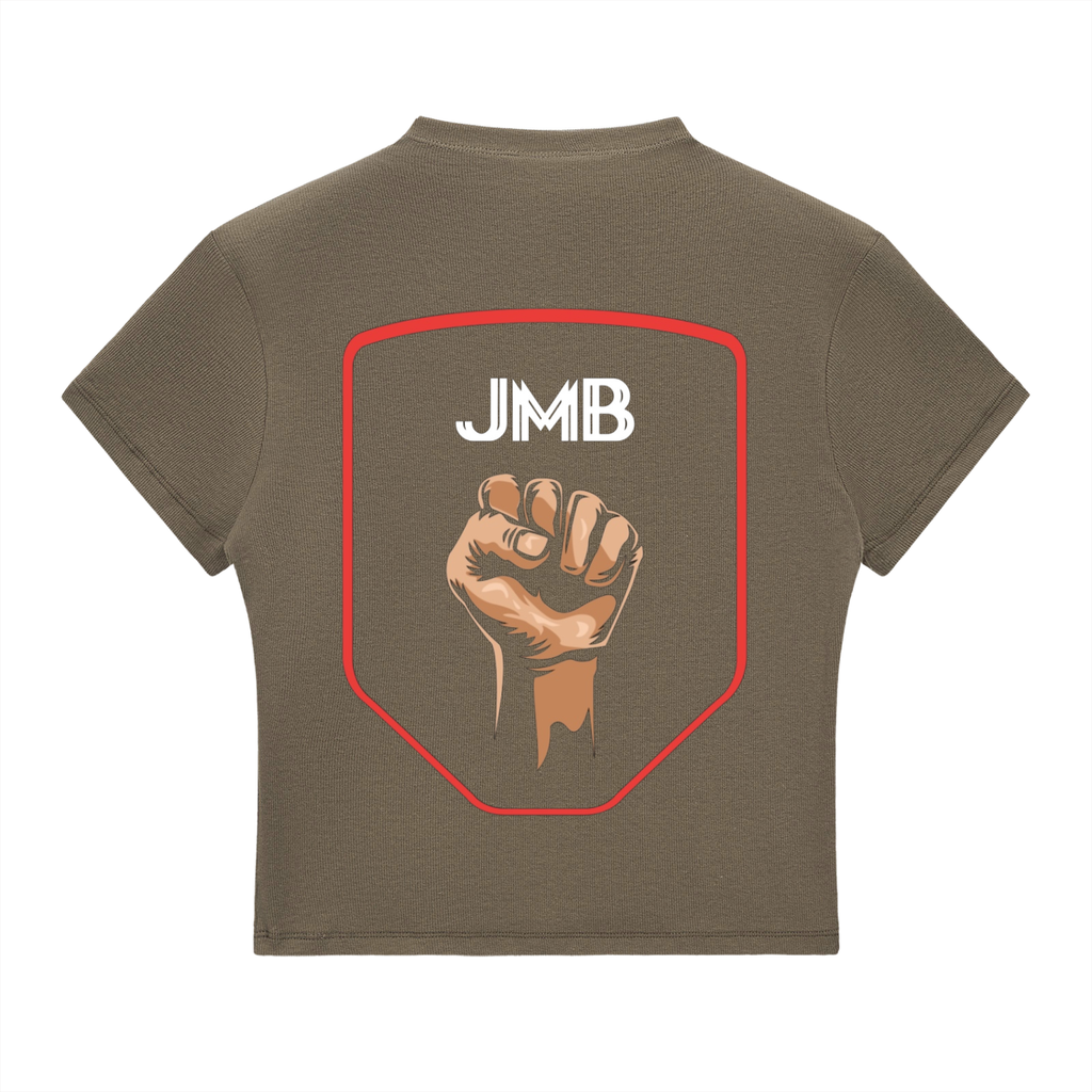 JM B Slim Fit Mock Neck T-Shirt