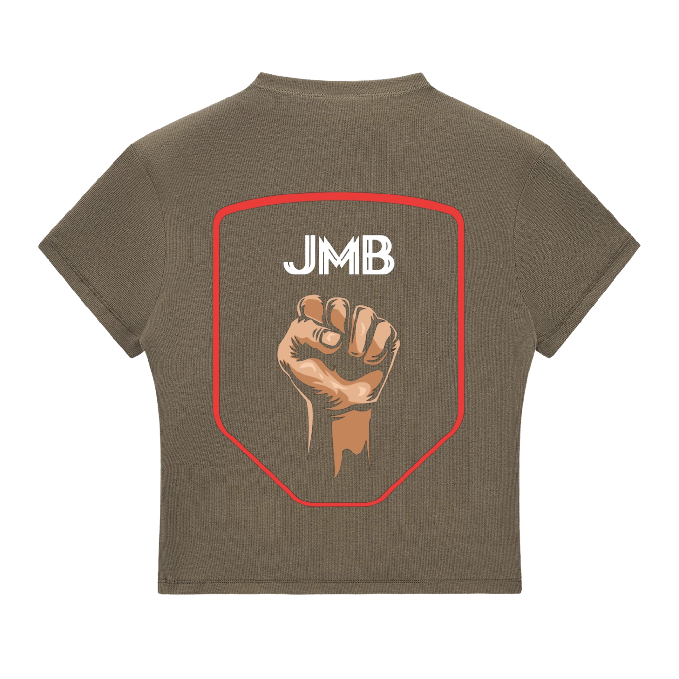JM B Slim Fit Mock Neck T-Shirt