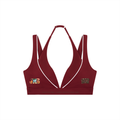 J M B Women’s Halter Neck Yoga Sports Bra