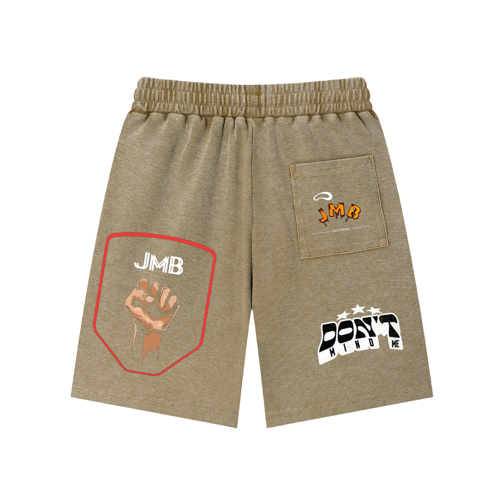 J M B Mineral Waffle Knit Shorts