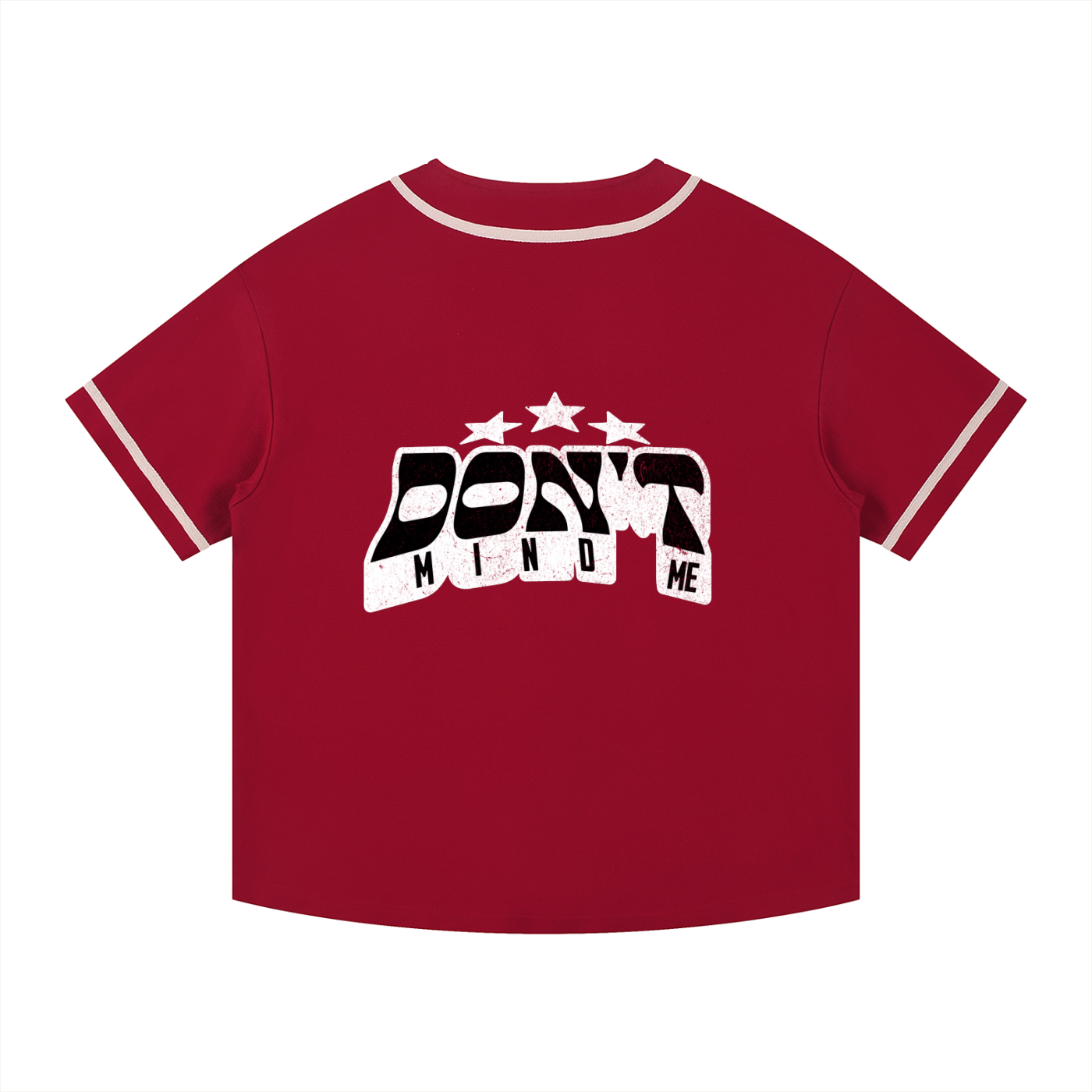 J M B Piped Button-Up Jersey