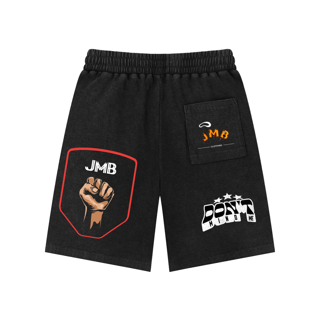 J M B Mineral Waffle Knit Shorts