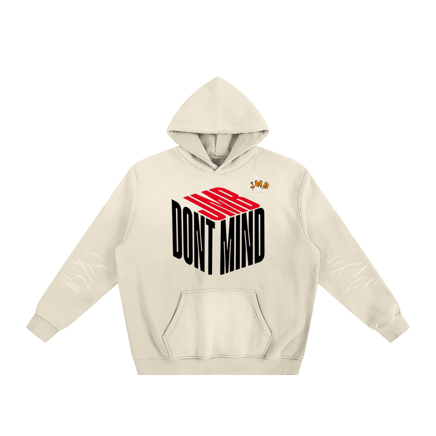 J M B Sunfade Fleeced Hoodie
