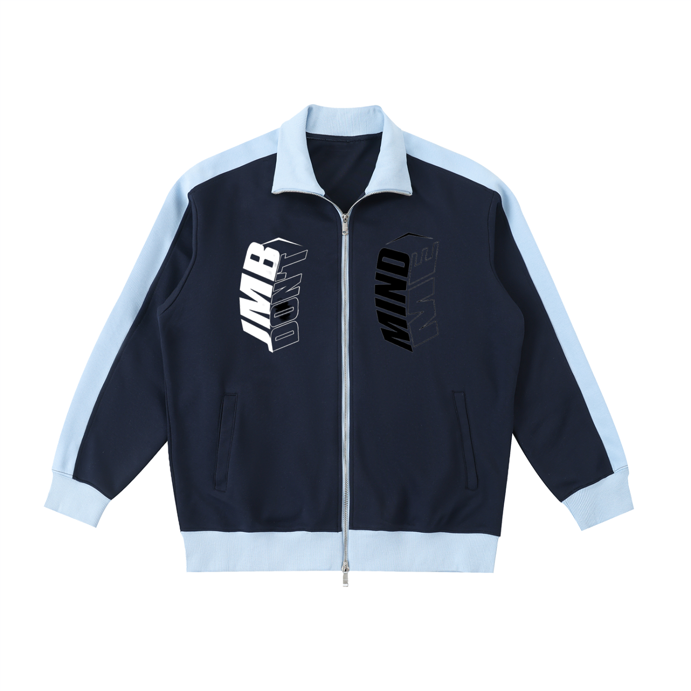 J M B Trim Stand Collar Jacket