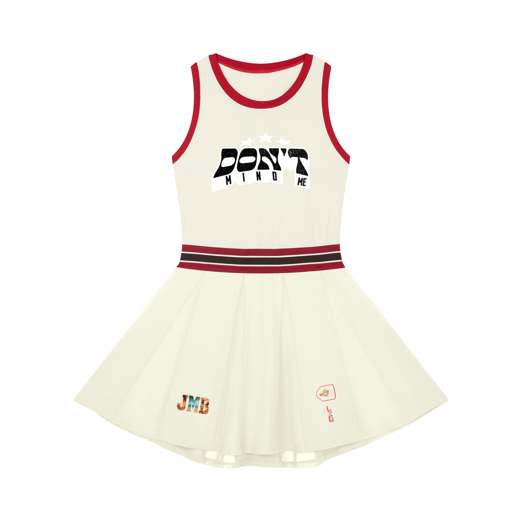 J M B Women's Color Block A-Line Sleeveless Dress