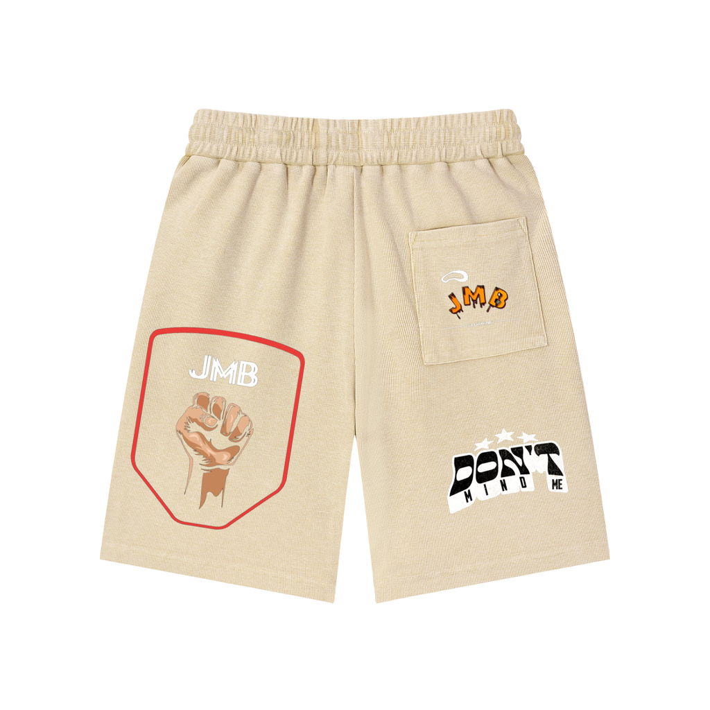 J M B Mineral Waffle Knit Shorts