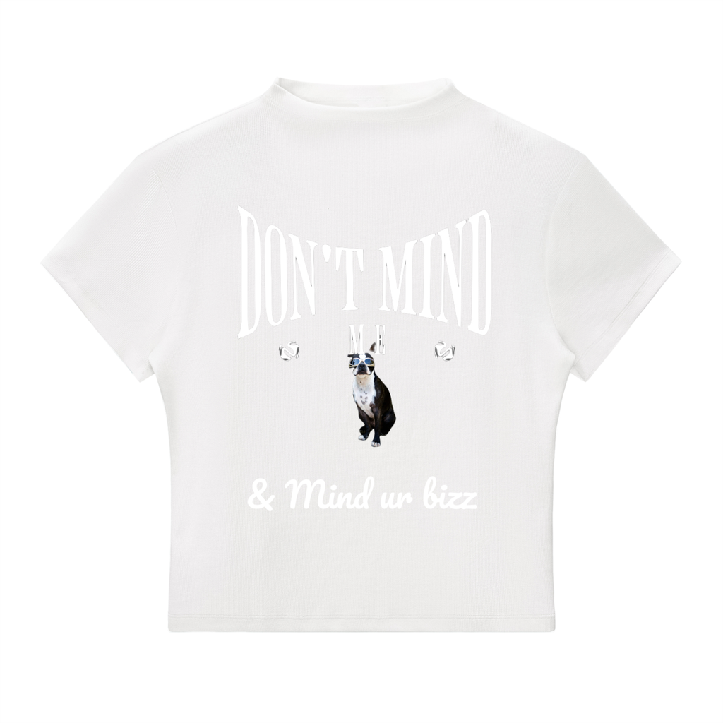 JM B Slim Fit Mock Neck T-Shirt