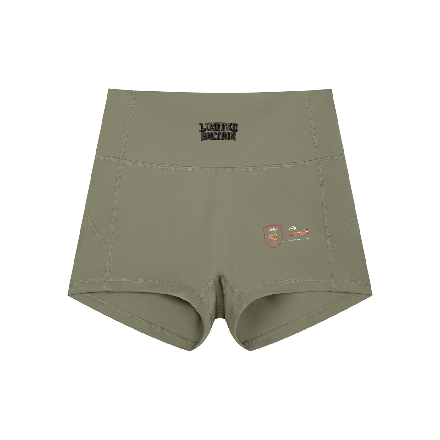 J M B Women’s High-Waist Yoga Shorts
